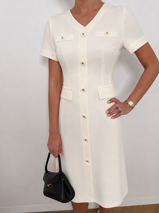 Cream Berlin Dress