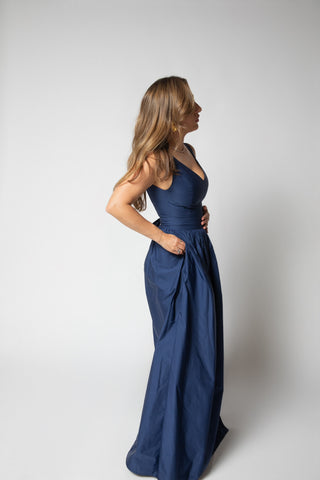 Eli Navy Dress