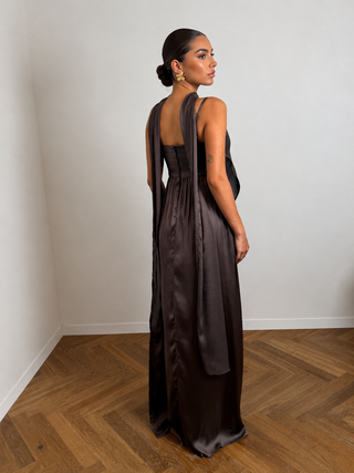 Brown Cleopatra Dress