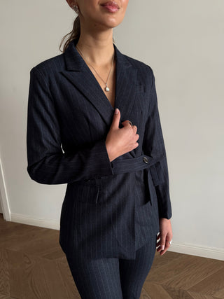 Boss Pinstripe Suit