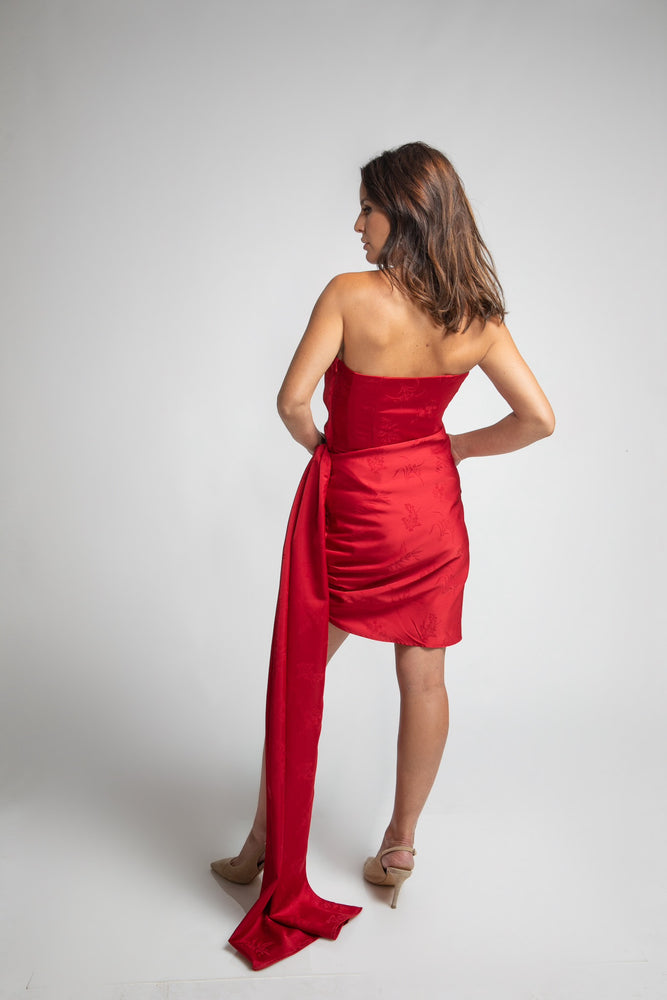 Red Josephine dress
