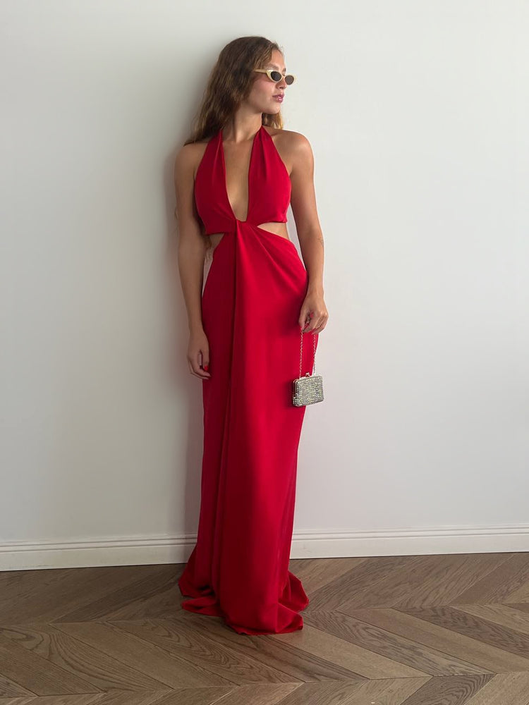 Red Jador dress