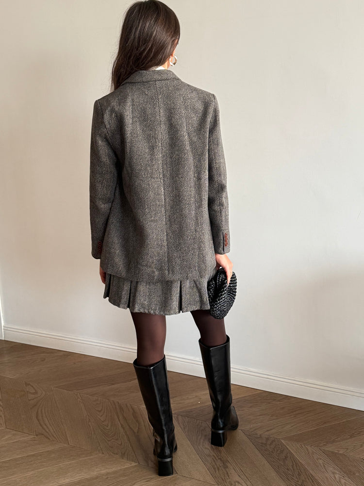 Brown Josie Skirt Suit