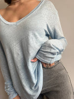 Rosemary light  blue t-shirt