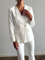 White Croc Suit