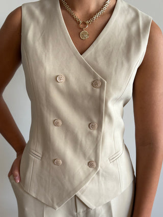Stone Three-Piece Suit