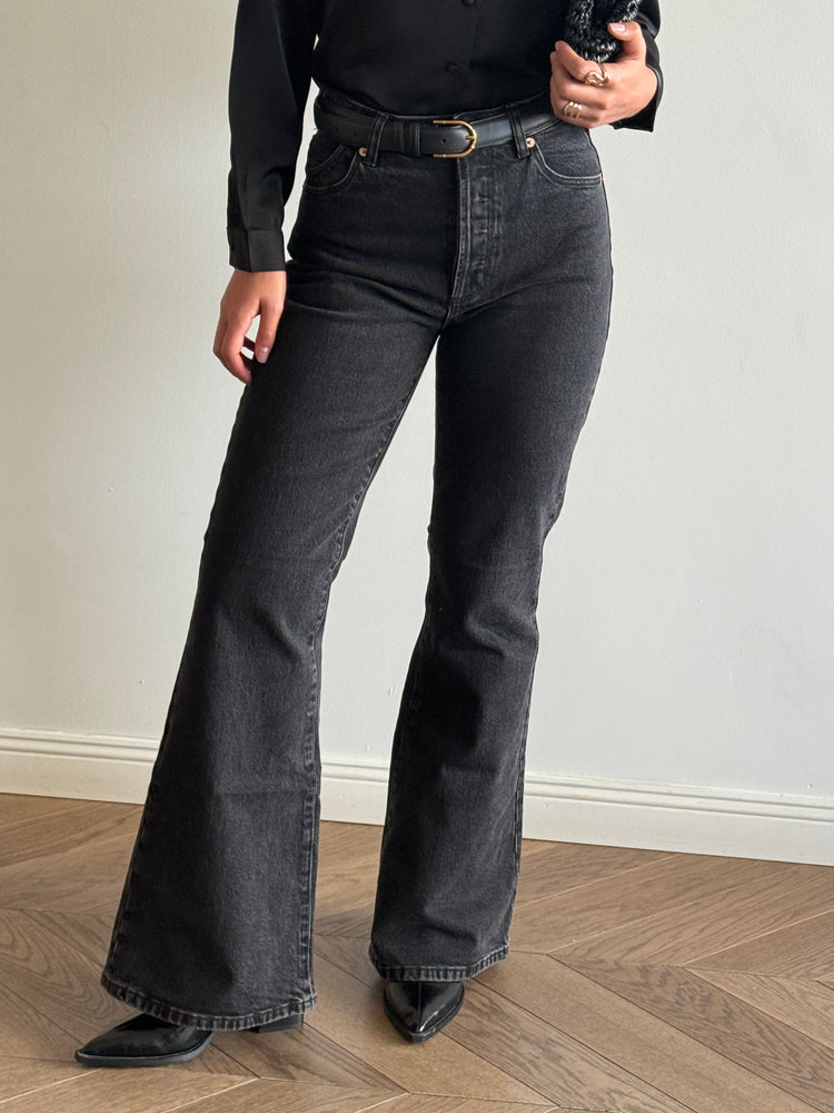 Rollas Jeans Pedalfon Black