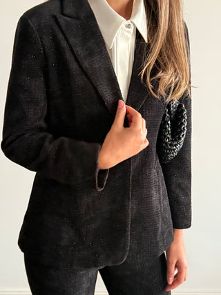 Black Corduroy Suit
