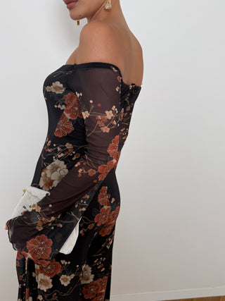 Black Jungle Dress