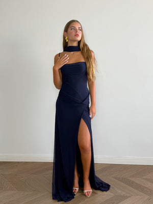 Lawrence blue dress