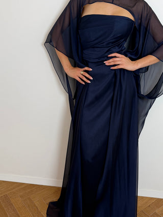 Navy Queen Dress