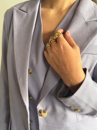 Purple Three-Piece Suit