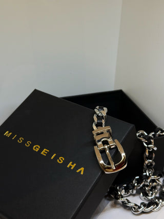 Silver Chain Belt