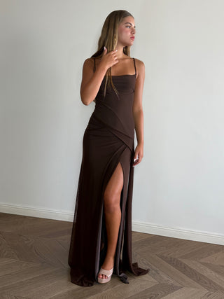 Brown Lawrence Dress