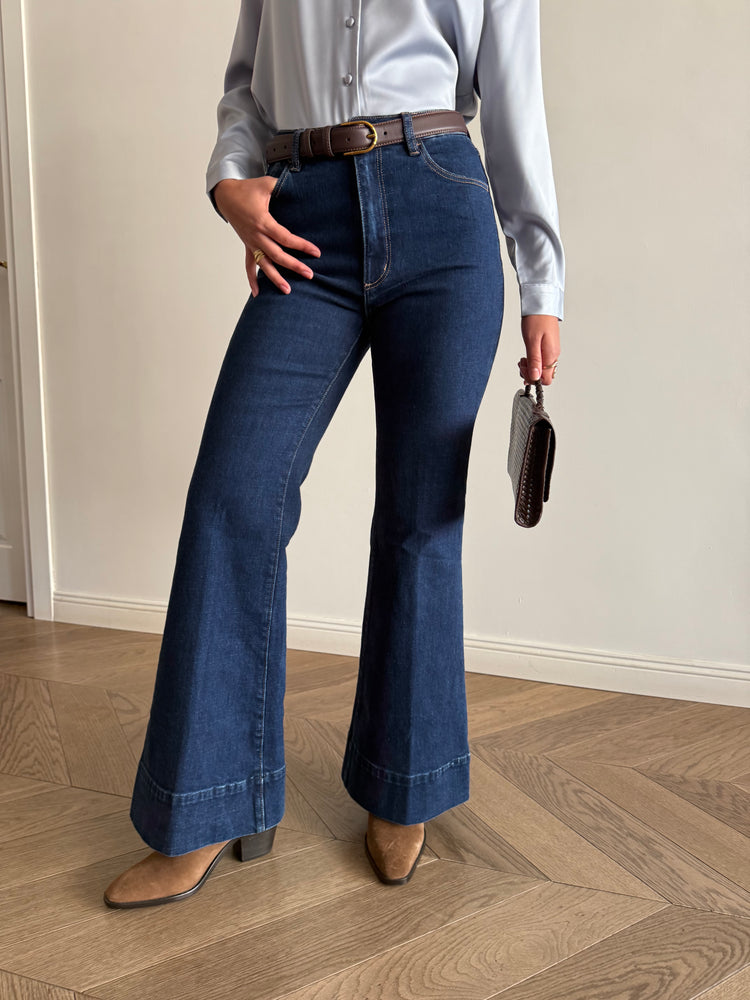 Rollas Jeans Pedalfon Dark Blue