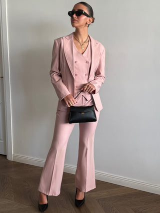 Pink Three-Piece Suit