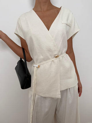 Cream Solly Suit