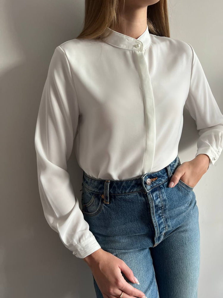 White Mace button-down