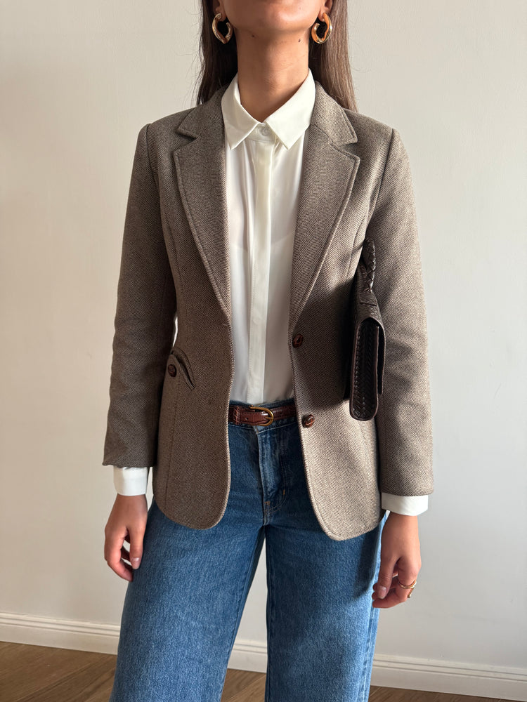 Roxanne brown jacket