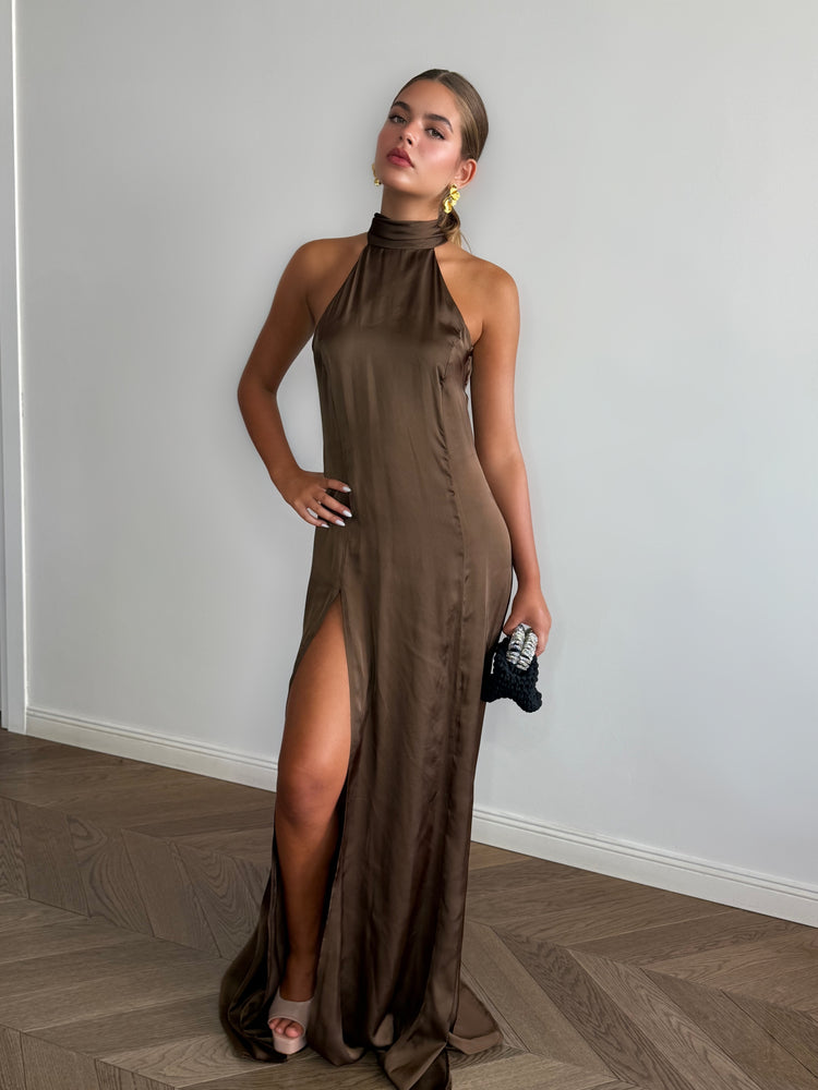 Brown Pee-pee Dress
