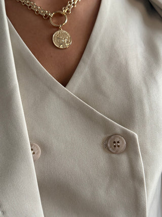 Stone Three-Piece Suit