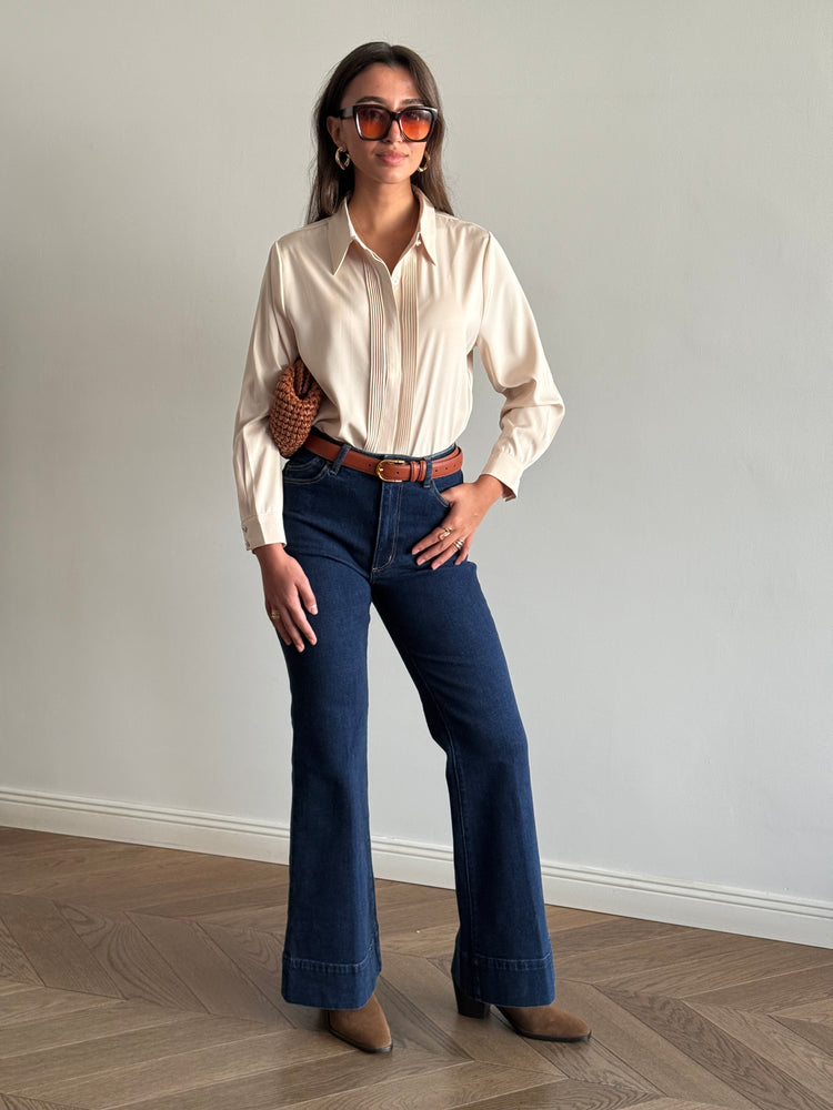 Rollas Jeans Pedalfon Dark Blue