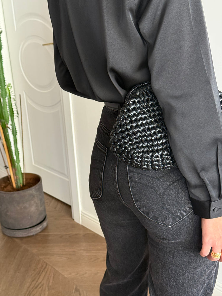 Rollas Jeans Pedalfon Black