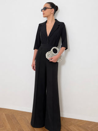 Clarins Black Jumpsuit