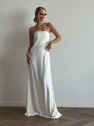 Angelina White Dress