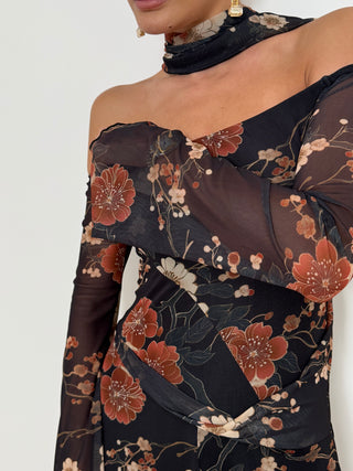 Black Jungle Dress