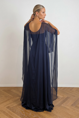 Navy Queen Dress