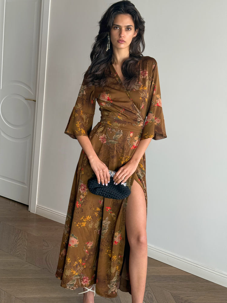 Brown Santorini Dress
