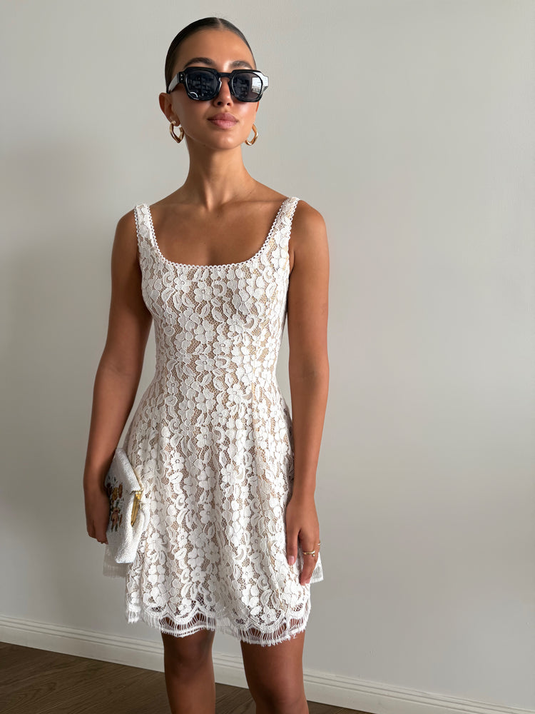 Didi white dress