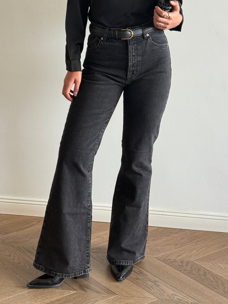 Rollas Jeans Pedalfon Black