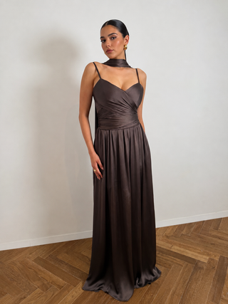 Brown Cleopatra Dress