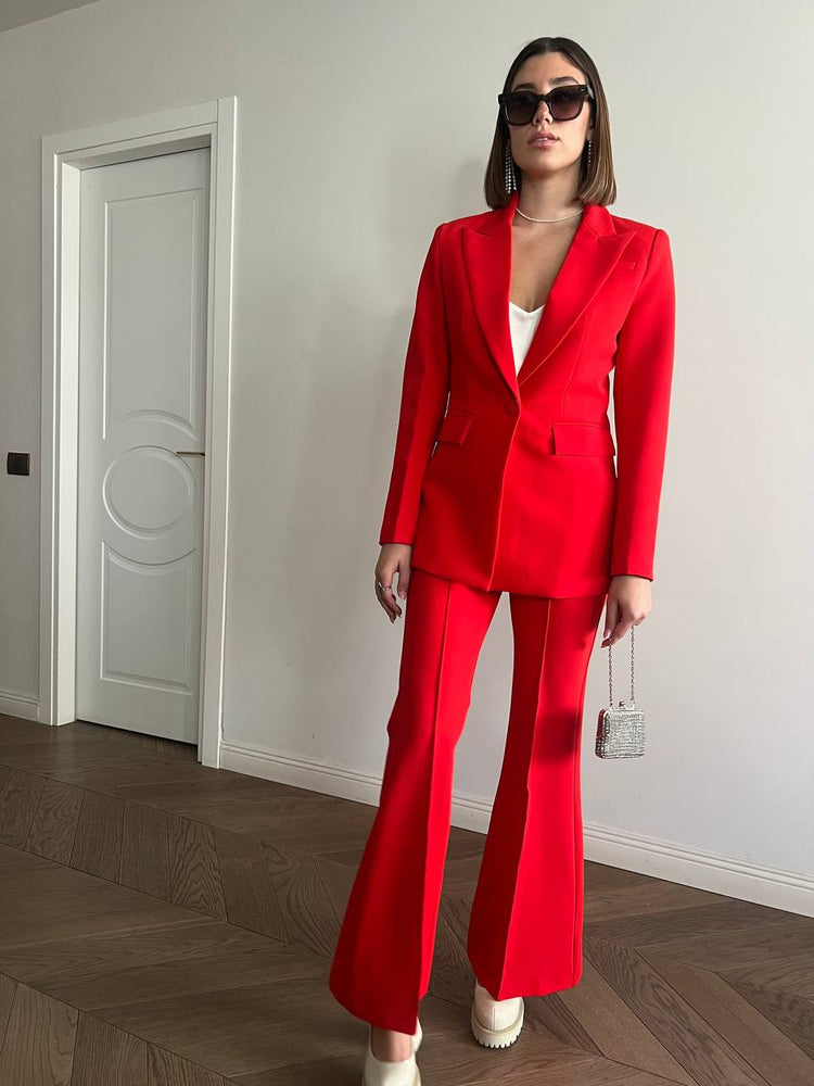Red portado suit