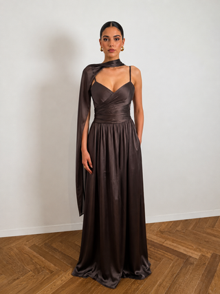 Brown Cleopatra Dress
