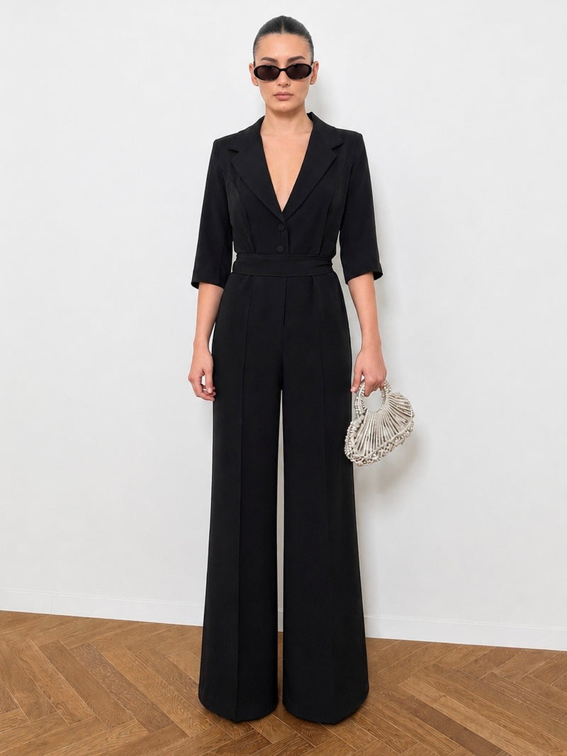 Clarins Black Jumpsuit