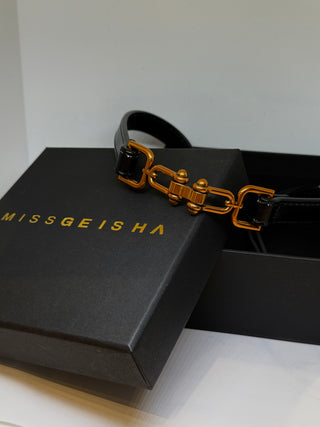 Black Joseline Belt