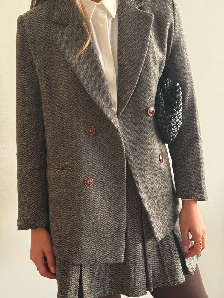 Brown Josie Skirt Suit