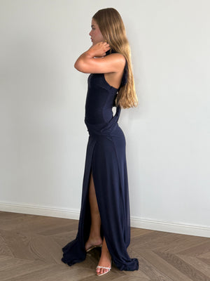 Lawrence blue dress