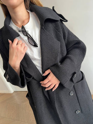 Joanna black coat