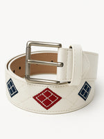 White Ralph belt