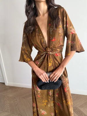 Brown Santorini Dress