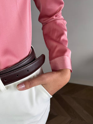 Pink Perla Button-Down Shirt