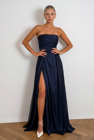 Navy Queen Dress