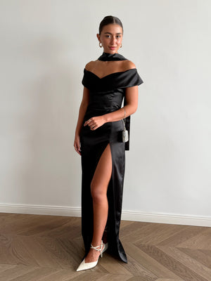 Black Blair Maxi Dress