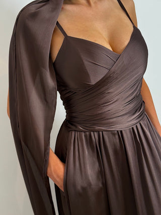 Brown Cleopatra Dress
