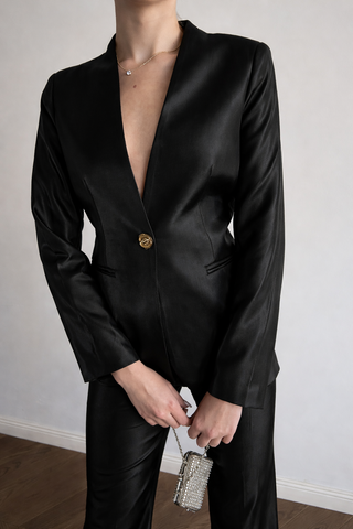 Goldie Black Suit