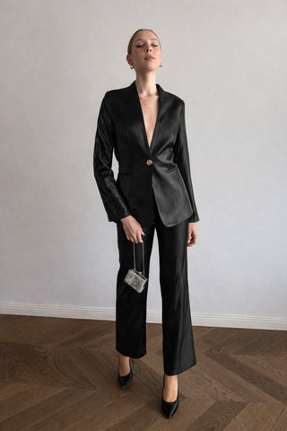 Goldie Black Suit